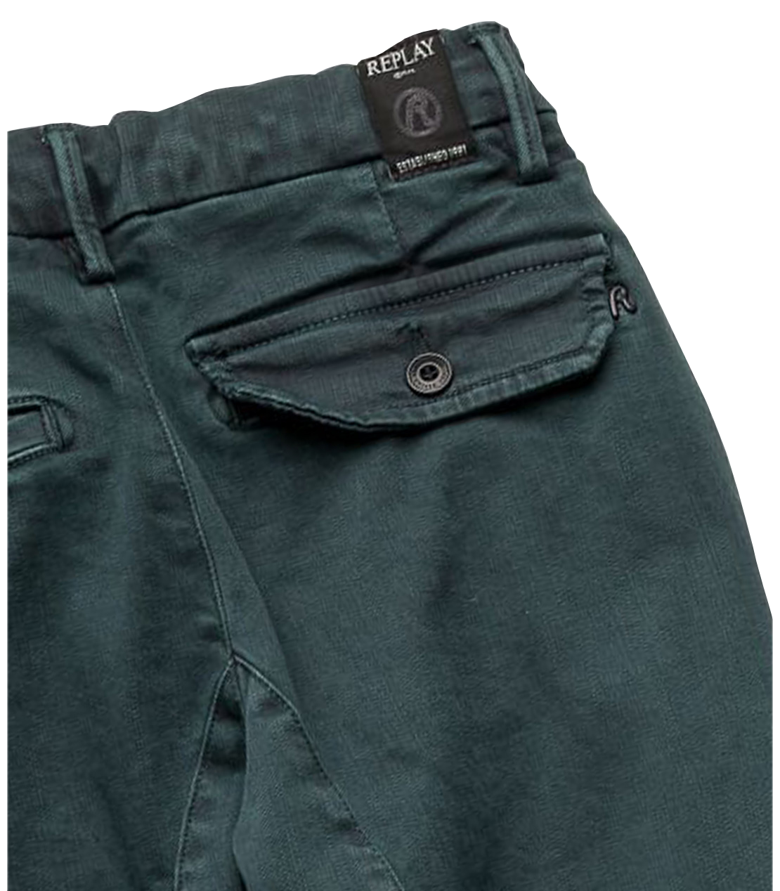 BOY 10.5 OZ BULL ハイパーレックスストレッチ デニムパンツ KAMERON 詳細画像 ダークグリーン 3